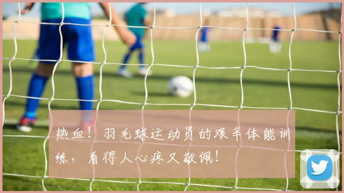 热血！羽毛球运动员的艰辛体能训练，看得人心疼又敬佩！